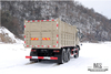 6×6东风六轮驱动自卸卡车_平头货箱挡板加高自卸车6*6越野运输卡车_出口特价整车