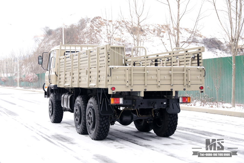 6×6 EQ2102东风越野车_六轮驱动半153驾驶室运输车_东风全驱出口专用整车