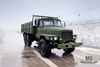 东风6WD EQ2100越野车_6×6 190马力经典军绿尖头越野整车出售_东风245柴油运兵车出口特价整车 