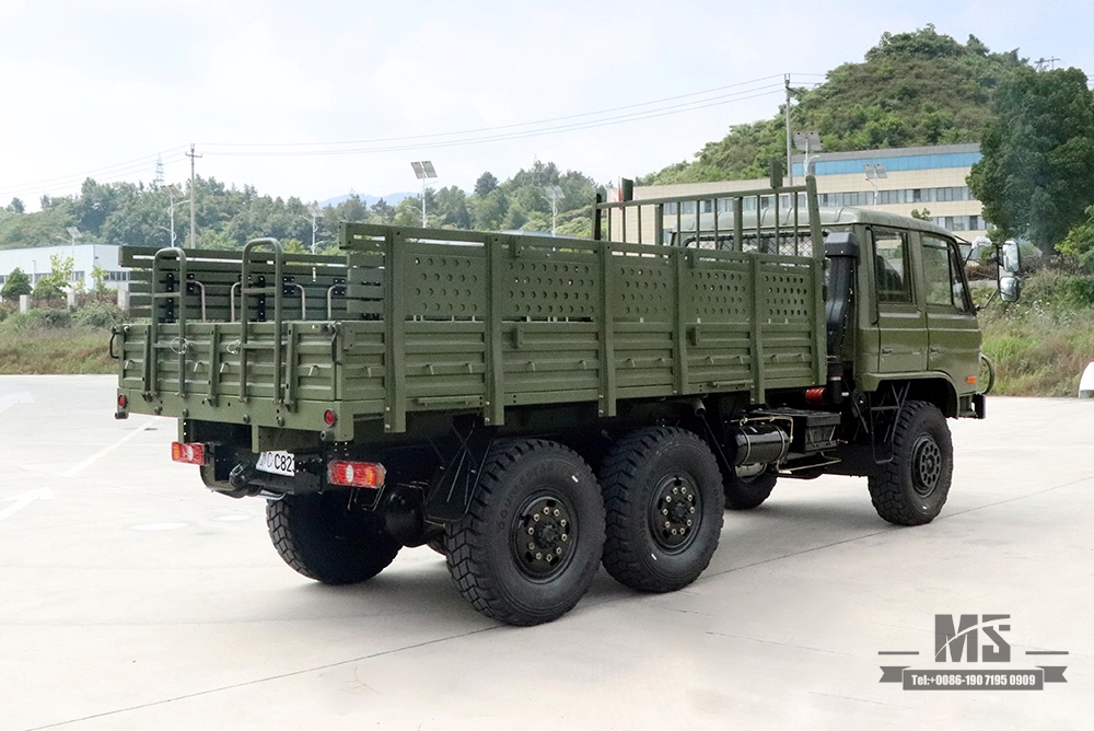 东风六轮驱动EQ2102越野卡车_6×6军绿双排153驾驶室货运卡车6WD运输卡车出售_出口特价整车