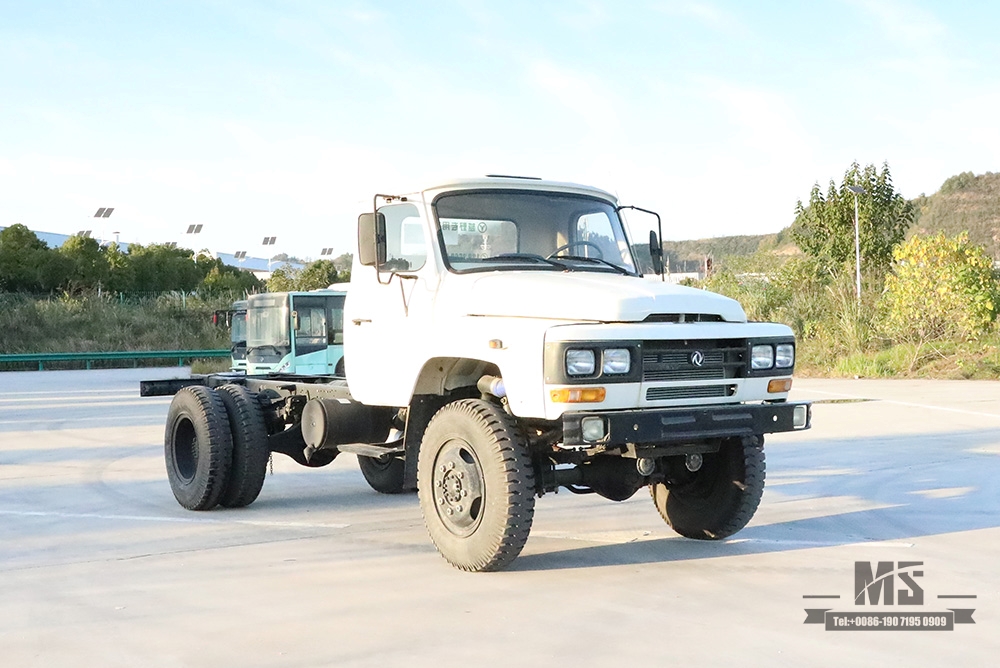 东风四驱EQ1093越野卡车底盘_EQ1093尖头出口专用整车 底盘_4*4东风卡车底盘改装厂家