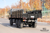 东风六轮驱动EQ2102卡车_190马力3.5吨三轴六轮驱动黑色越野货车_全轮驱动EQ2102G出口专用整车