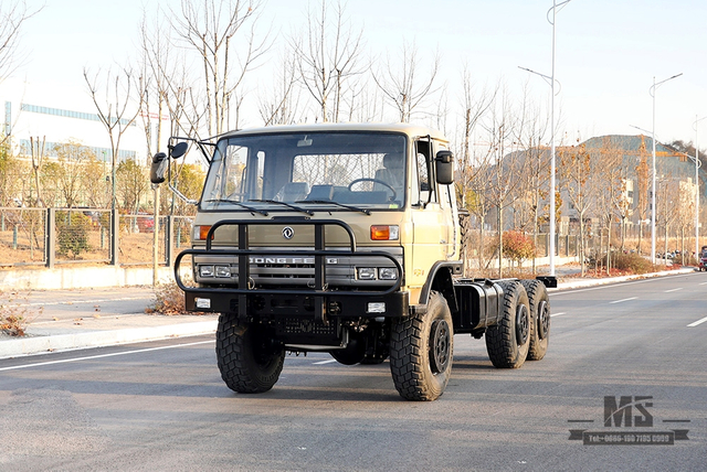 6×6 EQ2102东风越野卡车底盘_六轮驱动半153驾驶室卡车底盘_东风全驱出口专用整车 底盘