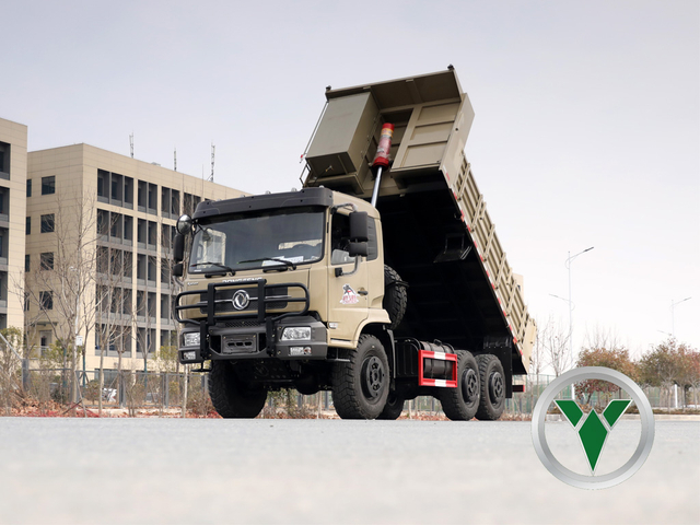 6x6越野低速自卸卡车 |重型扁平出租车台器的出口