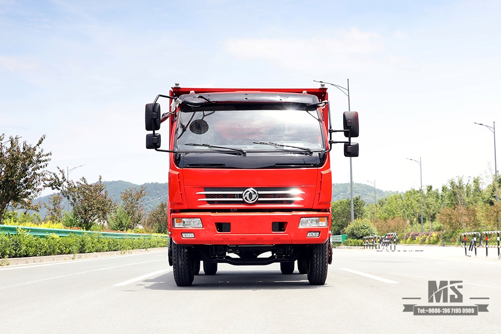 4×2 160HP小自卸卡车_左/右轻卡5T单排微卡改装厂家_东风出口专用卡车