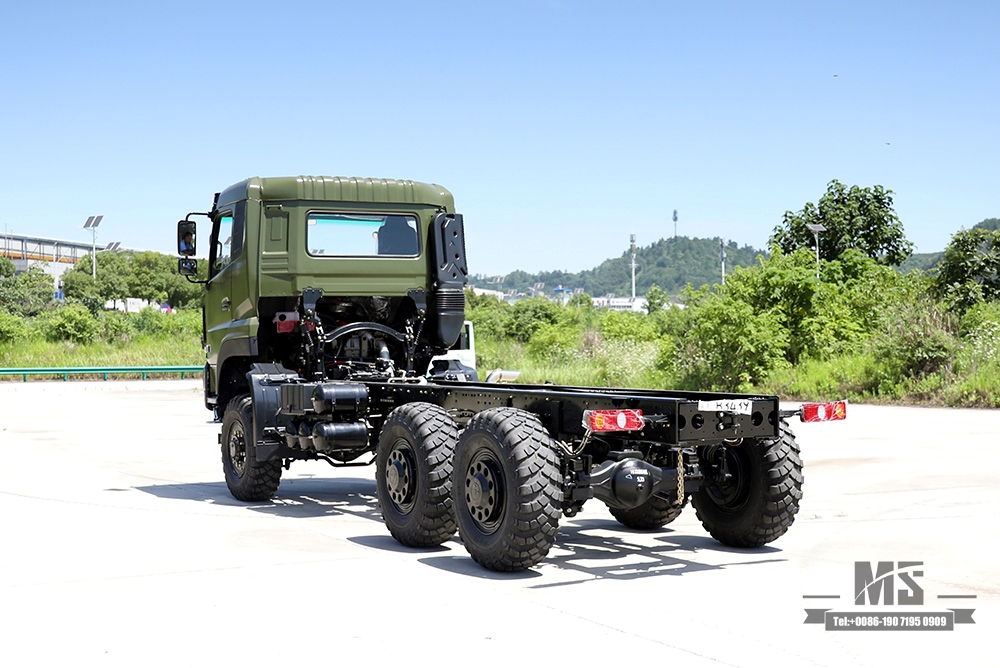 340马力东风六驱越野专用底盘_6×6重型商用整车 底盘_6WD定制工程车底盘_出口专用卡车底盘