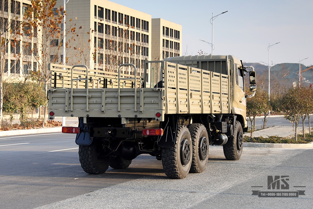 210马力东风六驱越野车_6×6 3.5T专用卡车_全轮驱动定制三轴10T卡车运输车_出口专用整车