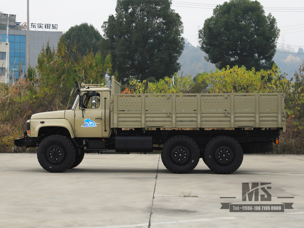 6*6东风EQ2100卡车_6*6尖头卡车六轮驱动越野卡车_出口特价整车