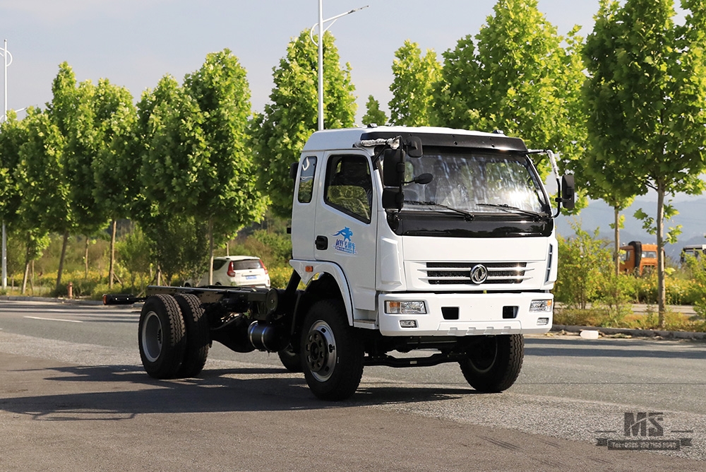 东风4*2 底盘_170HP 一排半平头底盘改装厂家_出口特价底盘