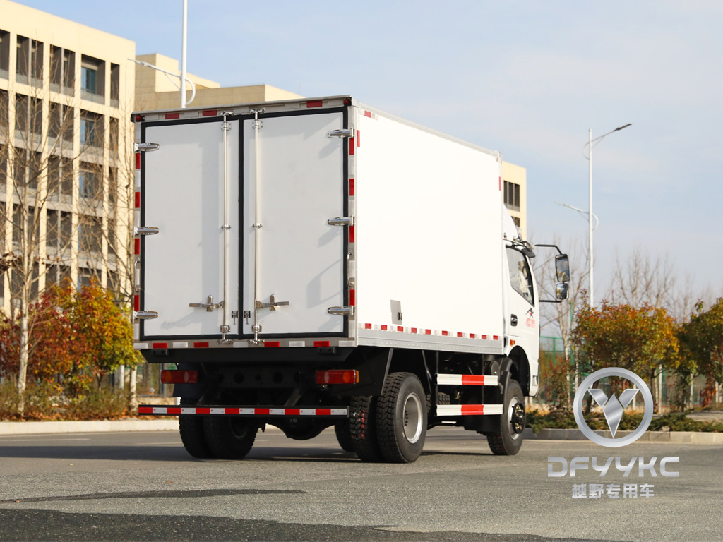 四轮驱动15立方米冷藏卡车|冷链运输卡车|肉制冷卡车|新鲜的卡车|