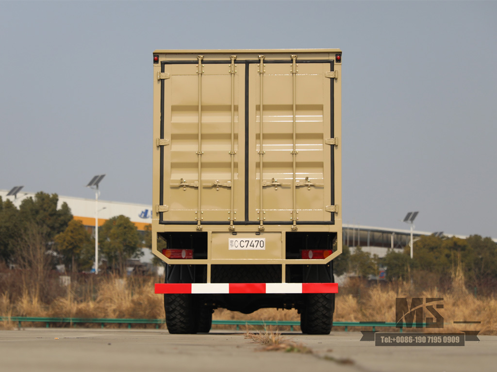 eq2100六轮驱动van-type越野整车 |空调货物|中国制造|户外移动办公室车辆。