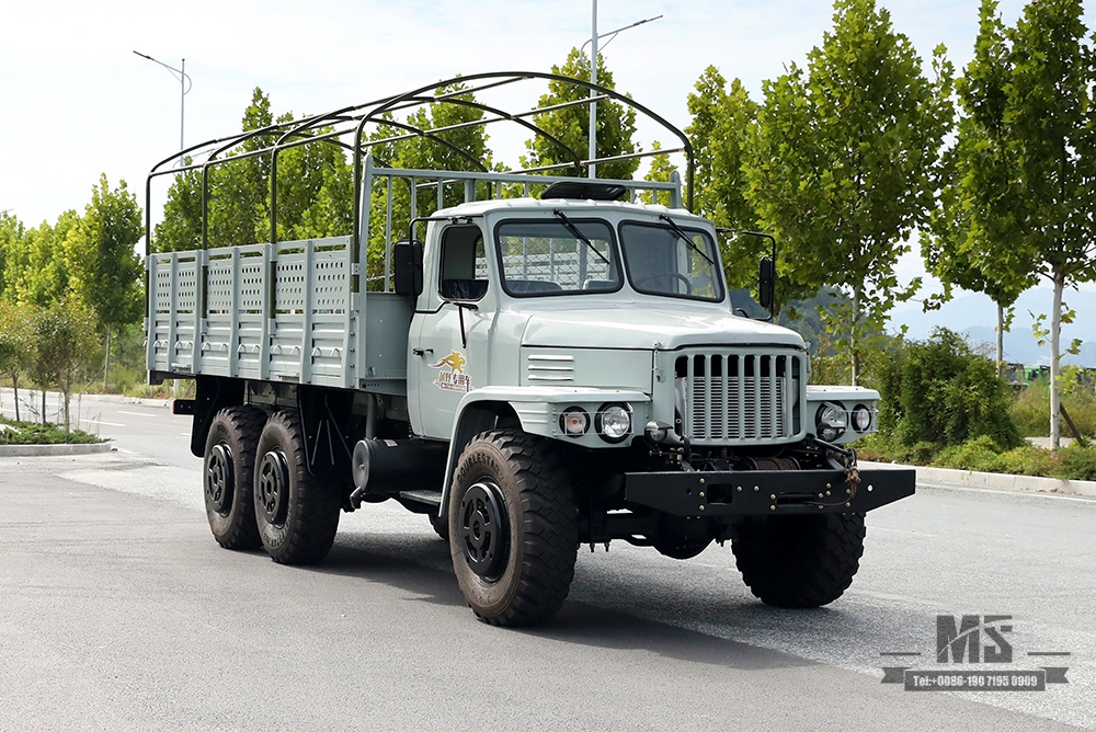 东风EQ2100 六轮驱动越野车_6*6 3.5T 尖头单排货车运输车出售_出口特价整车