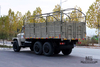 东风六轮驱动EQ2100卡车_ 6×6 190hp 3.5T东风长头单排高货箱带篷布杆运输卡车_全驱出口专用卡车