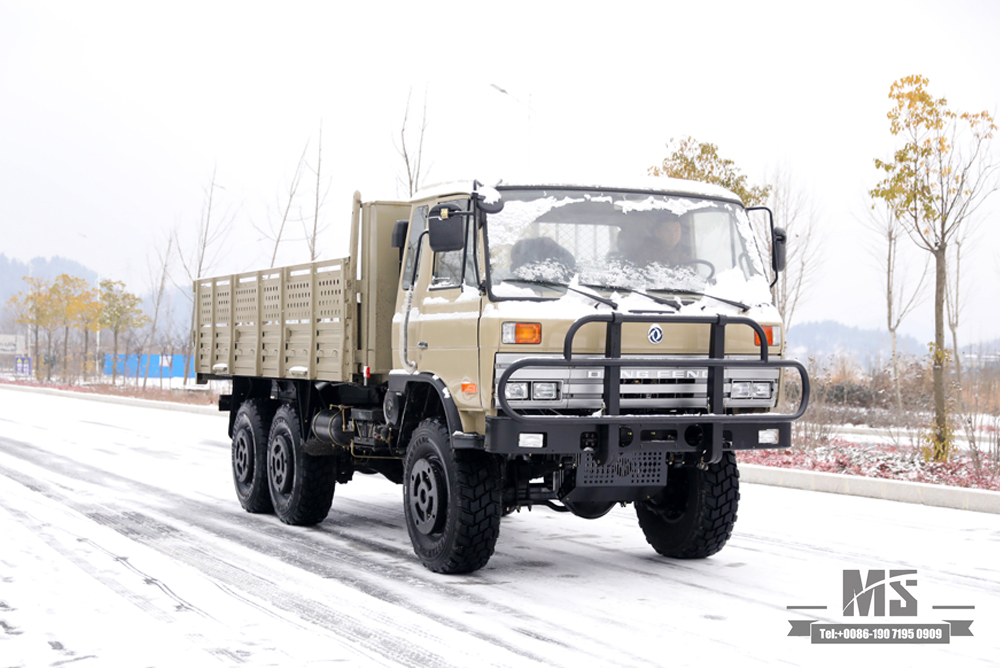 6×6 EQ2102东风越野车_六轮驱动半153驾驶室运输车_东风全驱出口专用整车