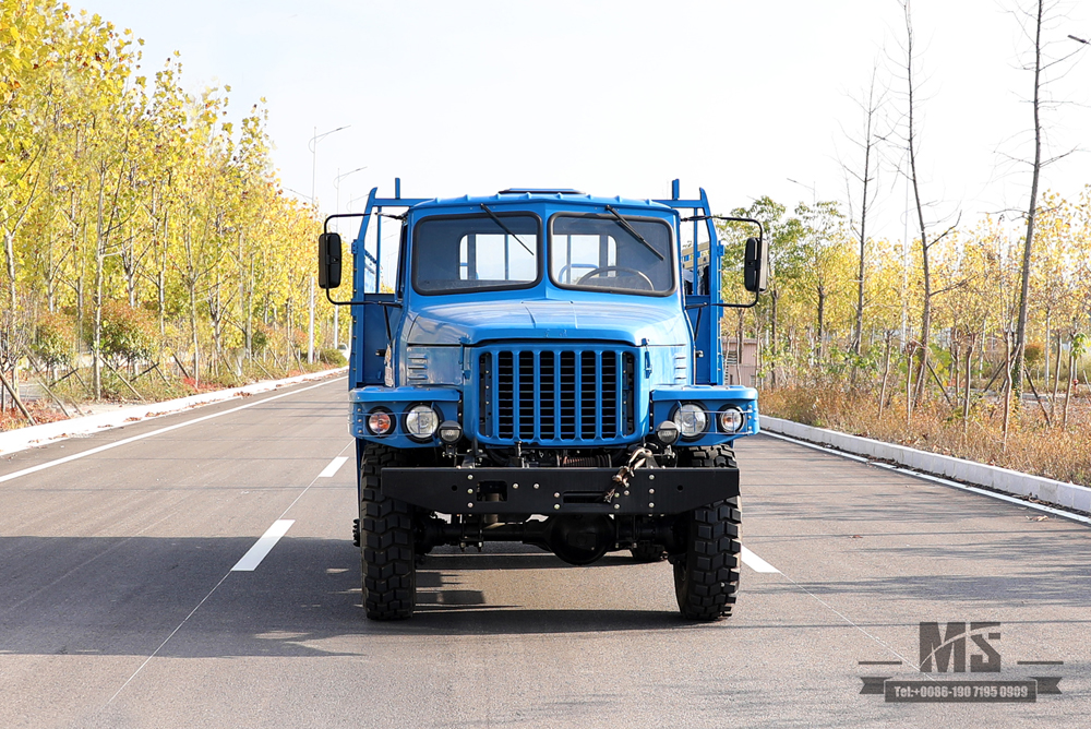 170马力EQ2082_东风六驱EQ2082越野专用车_双玻240运输车_6×6尖头25Y卡车出口专用车