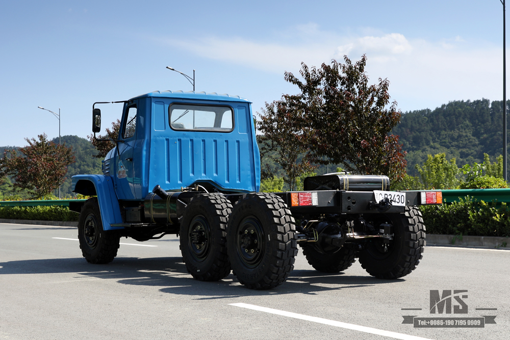 170马力EQ2082底盘_东风六驱EQ2082越野卡车底盘_双玻240运输车_6×6尖头25Y卡车出口专用底盘