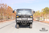 东风六轮驱动EQ2102卡车_190马力3.5吨三轴六轮驱动黑色越野货车_全轮驱动EQ2102G出口专用整车