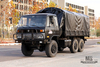 东风六轮驱动EQ2102越野卡车_190马力三轴黑色篷布杆货车_全轮驱动EQ2102G出口专用整车