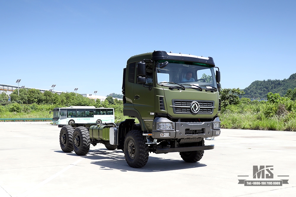 340马力东风六驱越野专用底盘_6×6重型商用整车 底盘_6WD定制工程车底盘_出口专用卡车底盘
