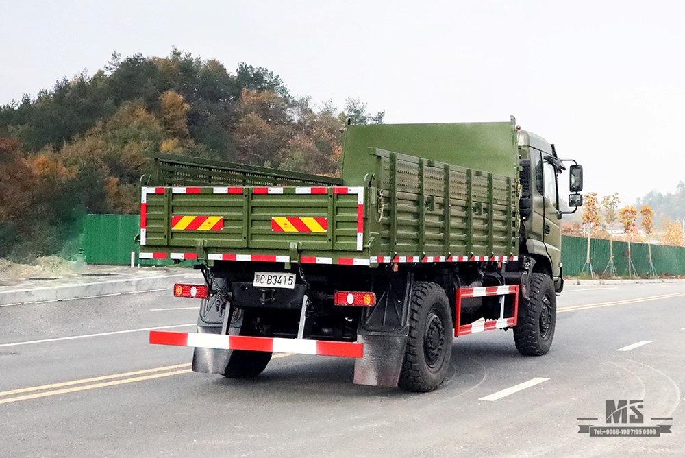 210马力东风4*4越野自卸卡车_4×4越野平头排半卡车_东风四驱出口特价整车