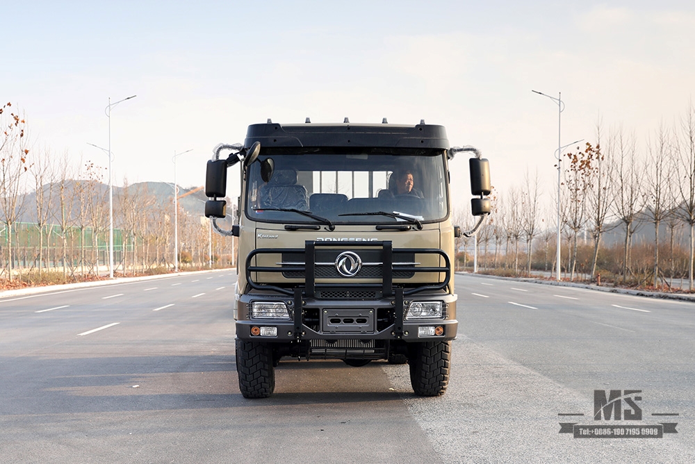 210马力东风六驱越野车_6×6 3.5T专用卡车_全轮驱动定制三轴10T卡车运输车_出口专用整车