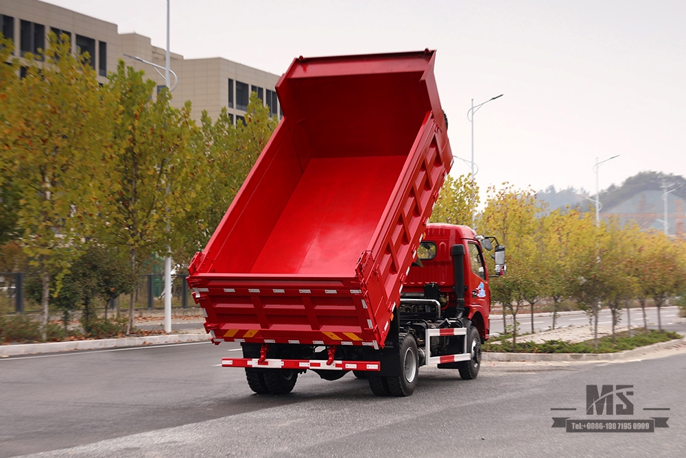 4×2轻型自卸卡车_东风160马力小型自卸车_左/右手5T单排微型矿用车出售_出口专用卡车