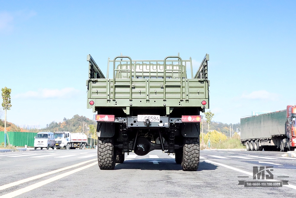 东风四轮驱动货车_4*4新型驾驶室越野车_4WD长途卡车出口专用整车