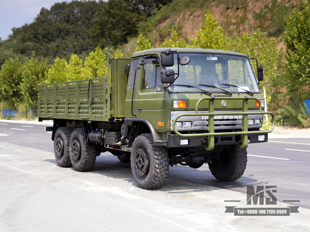 Dongfeng EQ2102G越野卡车_190 HP六轮驱动货物整车在中国卡车制造