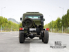 190HP Dongfeng EQ2102六轮驱动底盘 _ 6×6 EQ246 153双行驾驶室陆军绿色卡车底盘