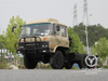 Donggfeng EQ2102N越野卡车底盘 - 210hp双行沙漠货物整车 |导出模型|带有篷布的空调
