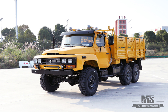 6*6东风EQ2082尖头卡车_六轮驱动170马力EQ240越野卡车运输整车_25Y卡车出口特价整车