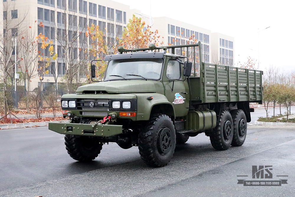 东风军绿六轮驱动EQ2100_6×6 190马力经典尖头3.5T三轴越野车出售_东风245运兵车出口专用整车 