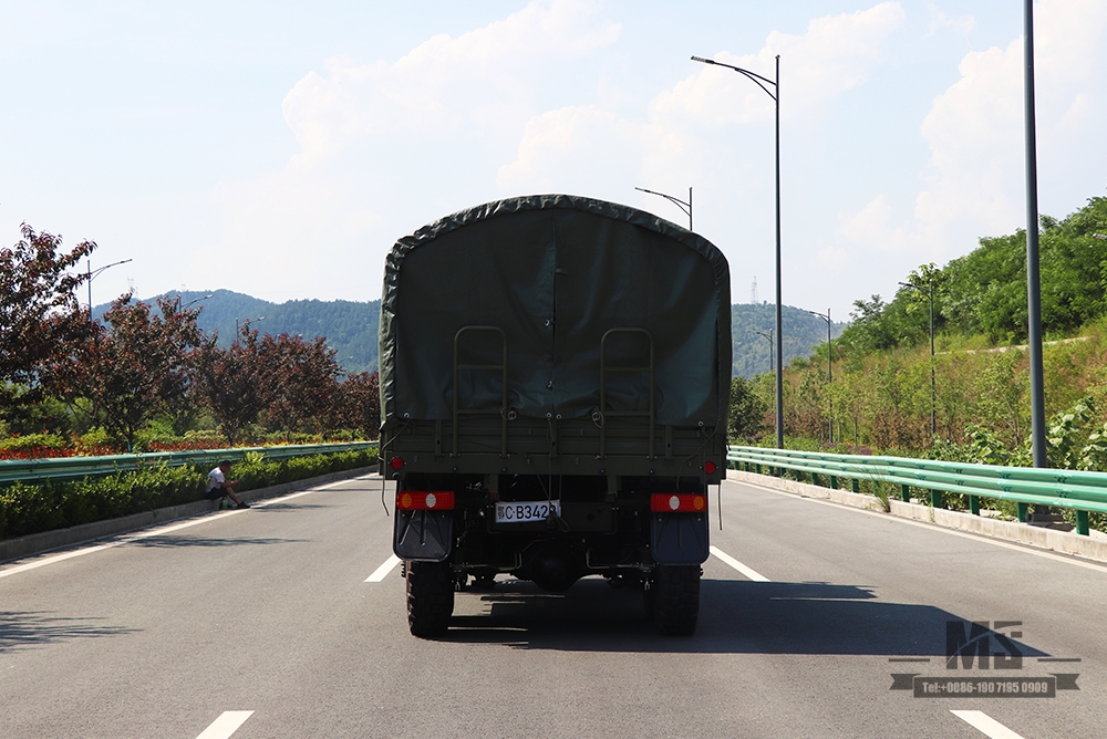 平头东风EQ240 6WD越野卡车_全轮驱动EQ2082柴油货车出售_东风6x6民用越野卡车出售_出口特价整车
