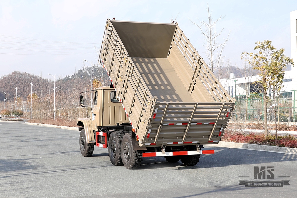东风EQ2082谷仓自卸卡车_170马力六轮驱动越野自卸卡车_6WD 240 2.5T卡车_全轮驱动25Y卡车出口特价整车
