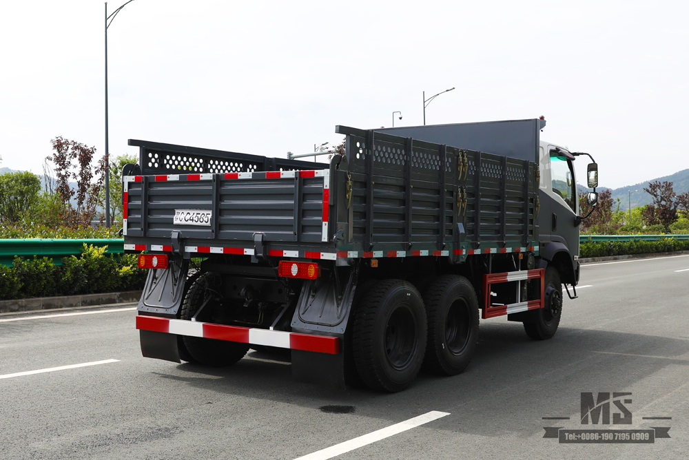 5T 6WD 轻型自卸卡车_6*6 260hp 柴油越野自卸卡车_六轮驱动东风山猫自卸卡车出售_出口专用整车