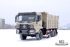 6×6东风六轮驱动自卸卡车_平头货箱挡板加高自卸车6*6越野运输卡车_出口特价整车