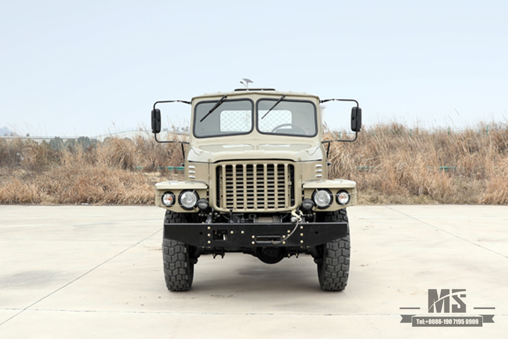 东风六驱EQ2082底盘_170马力EQ2082双玻尖头越野卡车底盘_240运输车_6×6卡车出口专用底盘