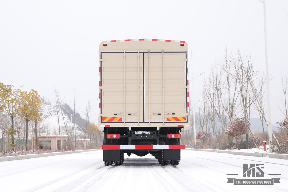 东风8*4仓栅运输车_420马力平头车_长途卡车出口专用整车