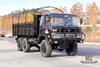 东风EQ2102越野三轴卡车_190马力六轮驱动黑色货物整车_全轮驱动EQ2102G出口专用整车