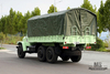 EQ2100E6D薄荷绿东风六驱越野车_190马力东风245单排尖头全驱货车_出口专用整车