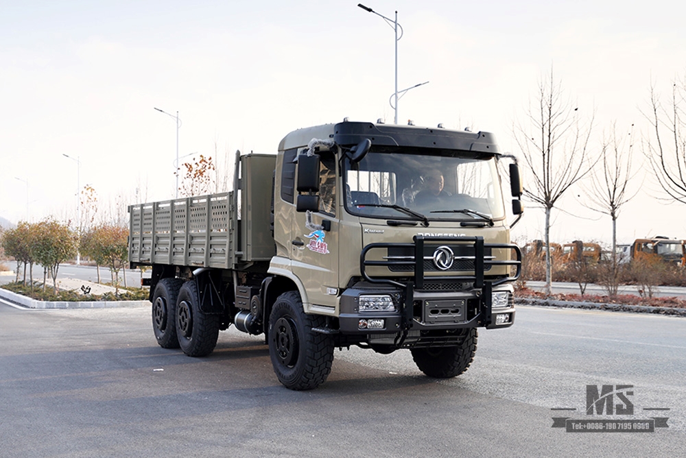 210马力东风六驱越野车_6×6 3.5T专用卡车_全轮驱动定制三轴10T卡车运输车_出口专用整车