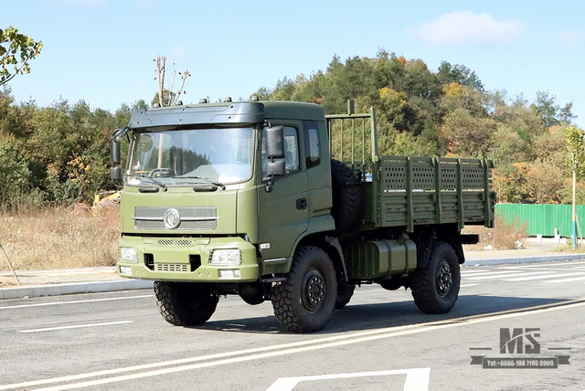 东风四轮驱动货车_4*4新型驾驶室越野车_4WD长途卡车出口专用整车