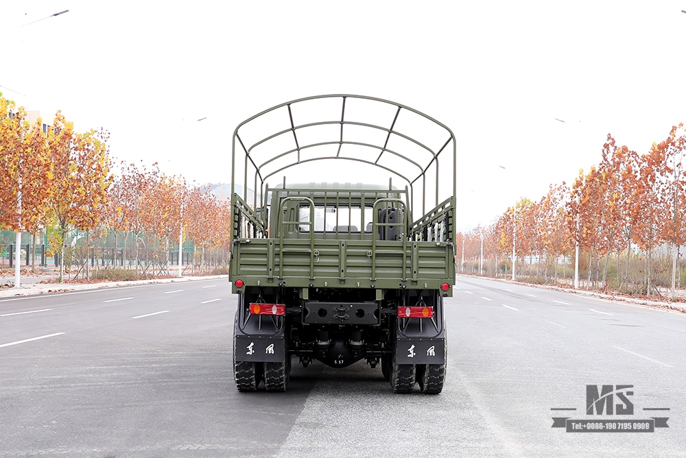 210马力东风6*4越野卡车_东风6x4平头半货车带篷布杆_出口特价整车