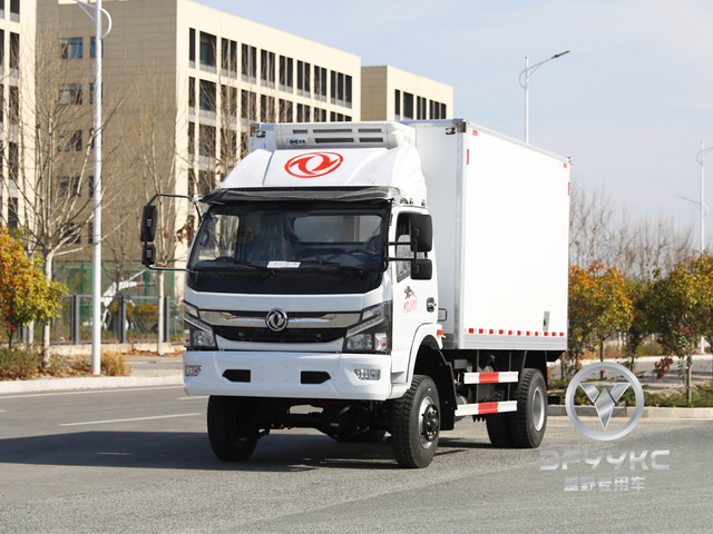 四轮驱动15立方米冷藏卡车|冷链运输卡车|肉制冷卡车|新鲜的卡车|