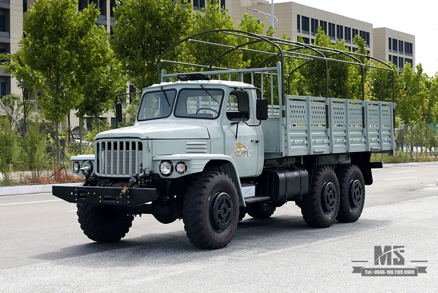 东风EQ2100 六轮驱动越野车_6*6 3.5T 尖头单排货车运输车出售_出口特价整车