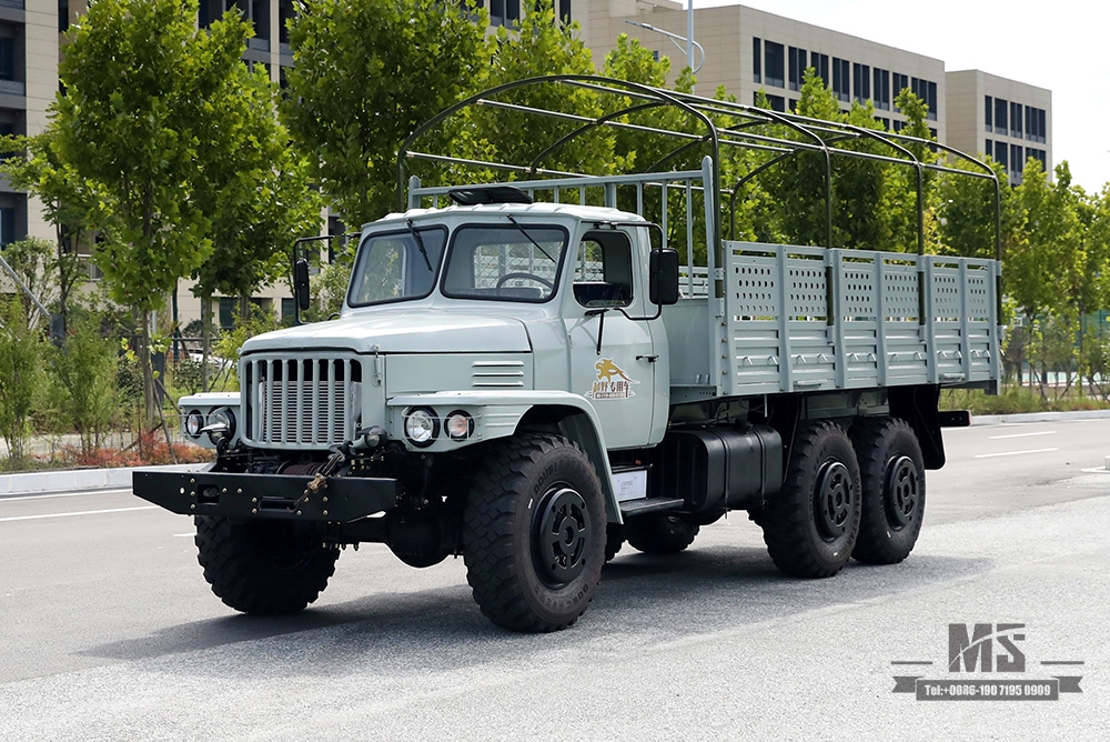 东风EQ2100 六轮驱动越野车_6*6 3.5T 尖头单排货车运输车出售_出口特价整车