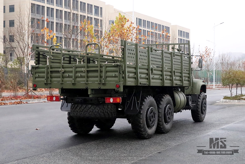 东风军绿六轮驱动EQ2100_6×6 190马力经典尖头3.5T三轴越野车出售_东风245运兵车出口专用整车 