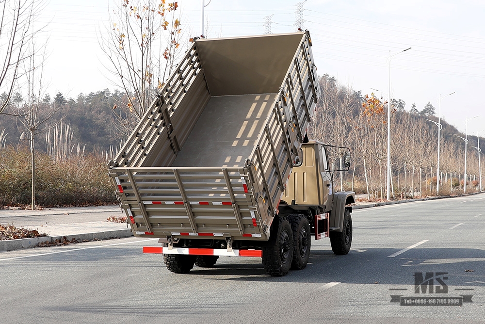 东风EQ2082谷仓自卸卡车_170马力六轮驱动越野自卸卡车_6WD 240 2.5T卡车_全轮驱动25Y卡车出口特价整车