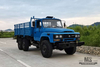 170马力东风EQ2082_六驱越野专用卡车_双玻单排240运输整车_6×6尖25Y卡车出口专用整车