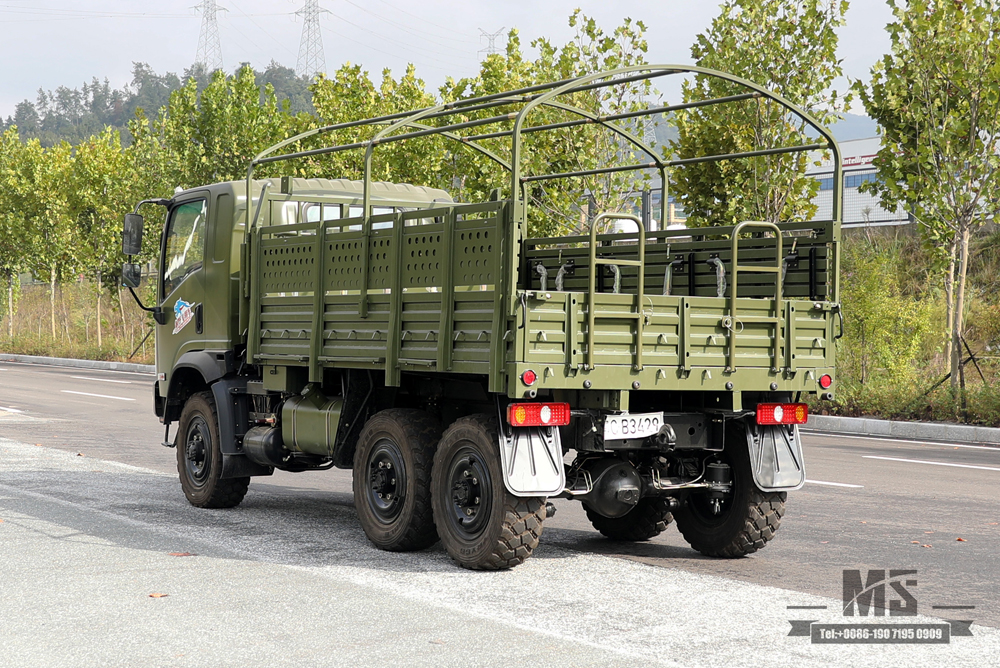 平头EQ240东风6WD越野卡车_EQ2082柴油货车厂_东风6x6全轮驱动民用越野卡车销售_出口特价整车